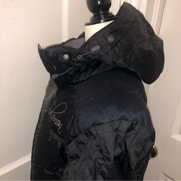 Salomon ladies winter snow ski down filled coat size large - Picture 4 of 9